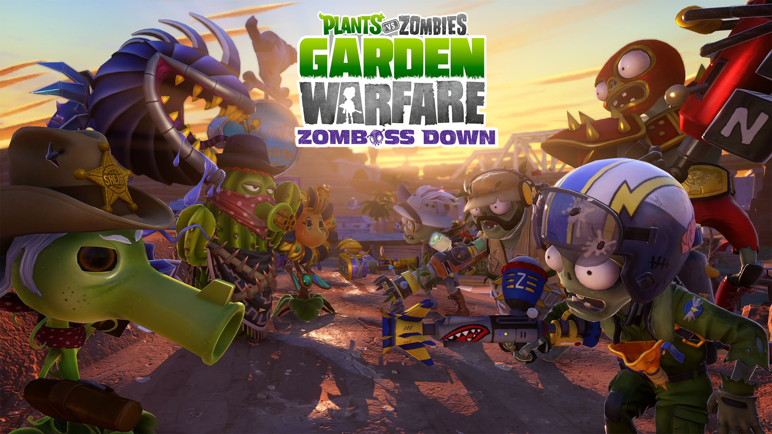 plants vs zombies garden warfare characters
