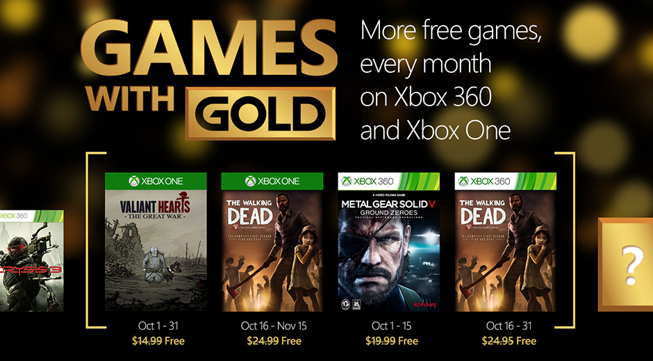 october games with gold