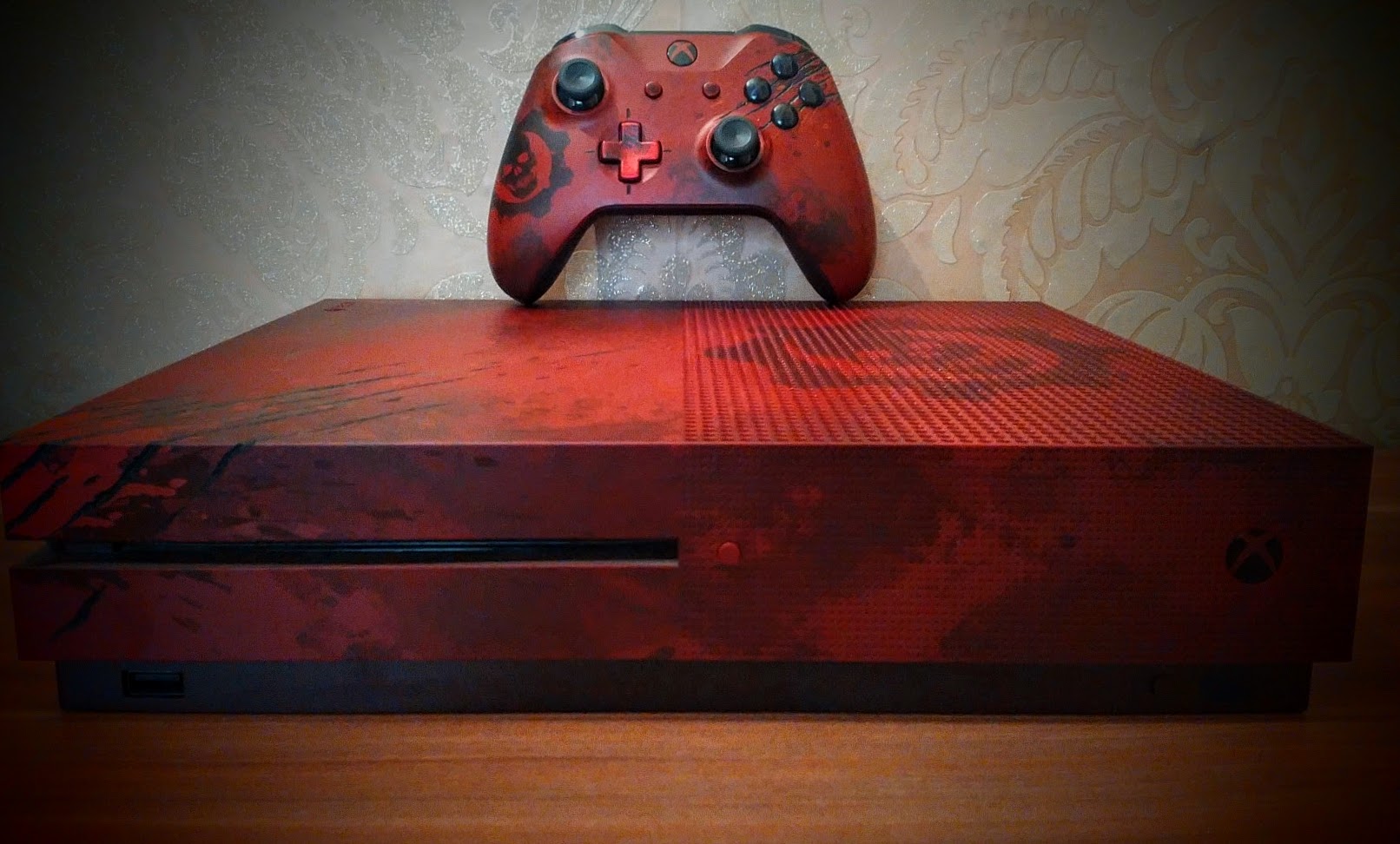 xbox one s gears of war red