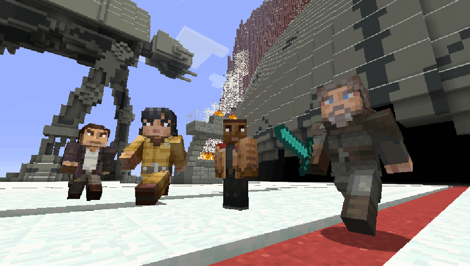 Minecraft on Xbox One and Xbox 360 Gets a Star Wars Skin Pack