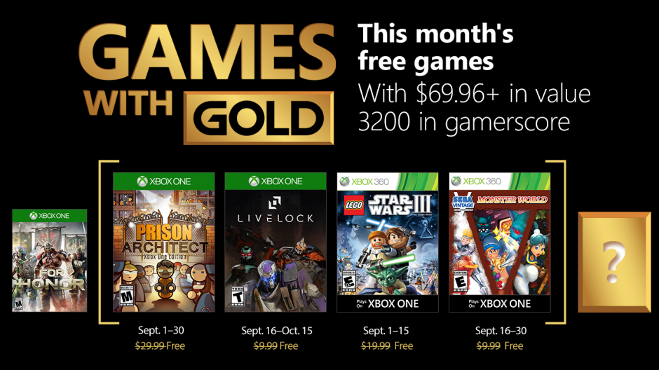 free xbox one games this month