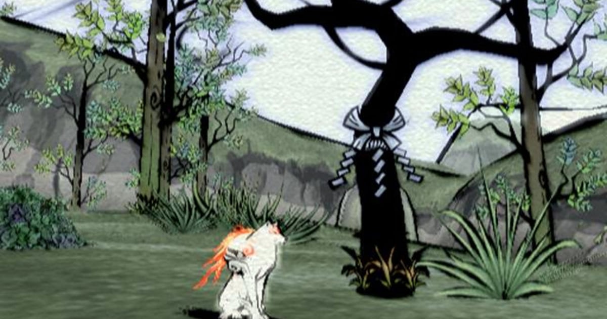 Looking back to 2006 and the doodlings of Okami