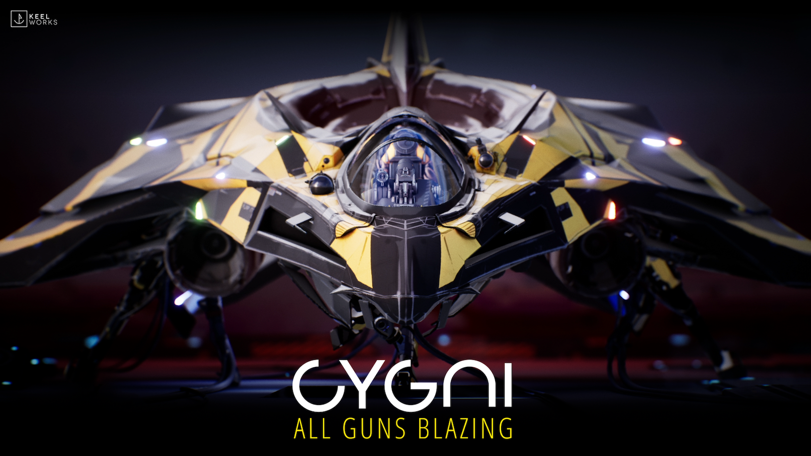 With CYGNI in action: All guns deployed